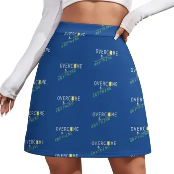 ПРЕОДОЛЕВАЙ ВСЕ - мотивирующая мини-юбка, сексуальные юбочные шорты