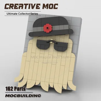 Креативное изображение MOC Cousin Строительные блоки Интересная модель Технология сборки своими руками Кирпичи Дисплей Игрушки-головоломки Подарки для детей