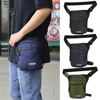 Поясная сумка через плечо с регулируемой высотой, сумки через плечо большой емкости, дизайн для путешествий на открытом воздухе, повседневный рюкзак для кемпинга