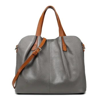 Новая кожаная женская сумка из воловьей кожи с рисунком личи, дизайнерская сумка, модная сумка через плечо, сумка-мессенджер