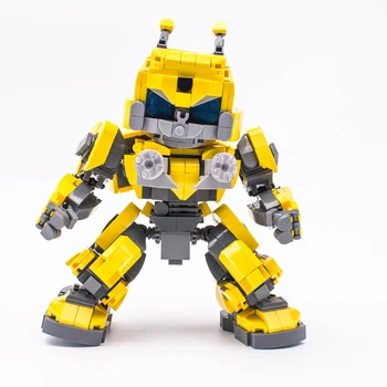 MOC Creative Robot Model Assembly Toy Q Версия GK Transformation Robot Assembly Model Toy Подарок на День рождения