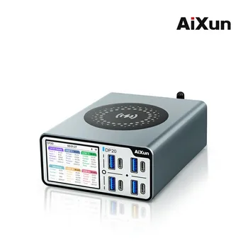 Мощный Источник питания с переключаемым режимом Aixun DP20 2,4-дюймовый IPS HD-дисплей С проводной Зарядкой /Wireles Настольный Интеллектуальный инструмент быстрой зарядки