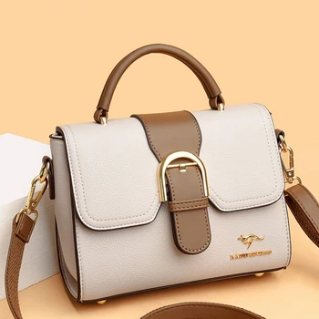 Люксовый бренд 2023, Женские простые сумки через плечо, дизайнерские женские сумки, модная сумка через плечо с клапаном, высококачественная винтажная сумка