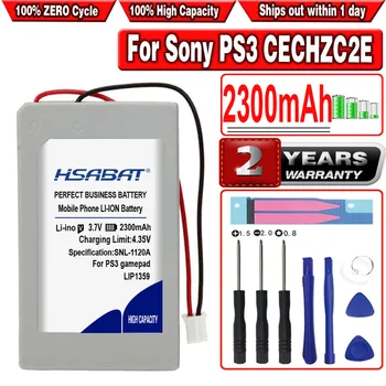 Аккумулятор HSABAT 2300mAh LIP1359 для Sony PS3 CECHZC2E Dualshock 3 Wireless Controller Контроллер