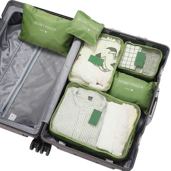 Органайзеры для упаковки дорожного багажа Водонепроницаемые органайзеры для дорожных чемоданов для одежды и обуви