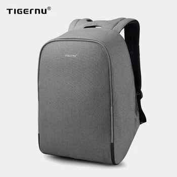 Tigernu Высококачественный Модный Водонепроницаемый противоугонный рюкзак для ноутбука USB 15,6, женский школьный рюкзак, Женский Mochila, прочный рюкзак