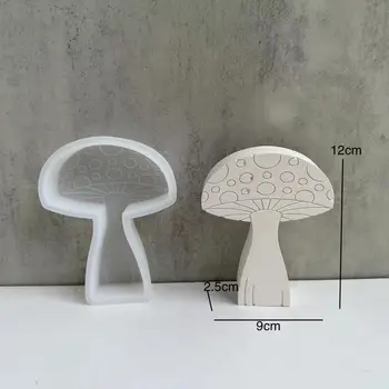 Форма для мыла ручной работы в виде гриба, силиконовая форма для мыла ручной работы, Эпоксидная форма с орнаментом