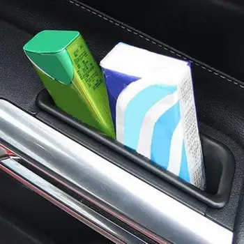 2шт Внутренняя боковая дверная ручка Ящик для хранения Аксессуаров интерьера автомобиля Органайзер для Ford Mustang 2015 2016 2017 2018 2019 2020 2021