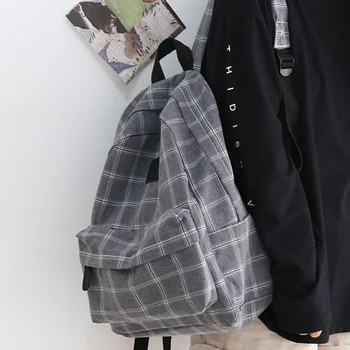 Модная школьная сумка для колледжа, рюкзаки для женщин, полосатые сумки для книг для девочек-подростков, мужские дорожные сумки через плечо, рюкзак