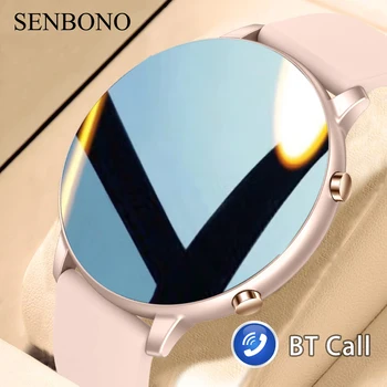 SENBONO Смарт-Часы Для Мужчин И Женщин Bluetooth Call Watch 1,39 дюймов AMOLED Экран Дисплея Монитор Артериального Давления Спортивные Умные Часы Для Мужчин