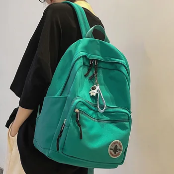 Школьная сумка XZAN, Женский рюкзак для студенток колледжа, Модный Женский рюкзак для ноутбука a1, Милый Рюкзак, Зеленая Новая Женская сумка