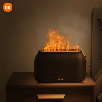 Xiaomi Flame Увлажнитель Воздуха Ультразвуковые Увлажнители Для Ароматерапии Диффузоры Очиститель Воздуха Туманообразователь Аромат Эфирного Масла Диффузор