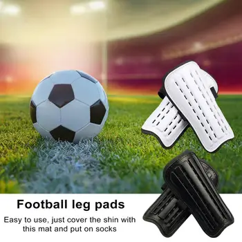 1 пара футбольных наколенников с крепежной лентой, ударопрочные нескользящие легкие наколенники для защиты голени ног.