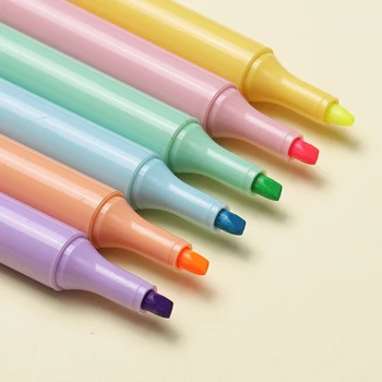 Художественные маркеры Маленькие маркеры разных цветов Быстро сохнущий нетоксичный маркер-хайлайтер для взрослых и детей 896C