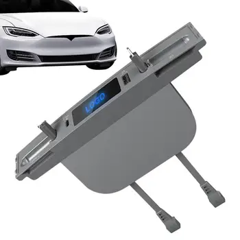Для Tesla Model 3 /Y USB-концентратор Быстрое зарядное устройство Док-станция USB Удлинитель Центральная консоль Интеллектуальный датчик с кабелями 2023