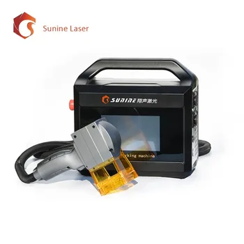 Sunine, удобный для переноски 9-килограммовый портативный лазерный маркер Jpt Max Source, ручной лазерный гравер, маркировочная машина