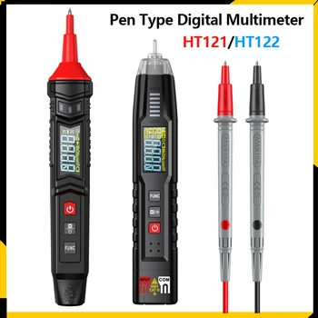 Цифровой мультиметр с ручкой, тестер напряжения постоянного и переменного тока, умный многометровый вольтметр, NCV, последовательность фаз, мультиметр с автоматическим определением диапазона