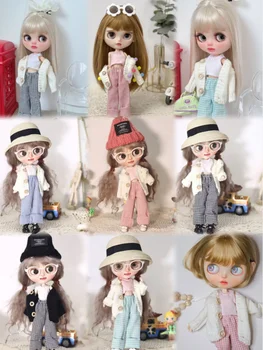 Индивидуальная кукла Blyth ручной работы индивидуальная Продаваемая кукла и одежда (не уши и обувь) тело и волосы похожи