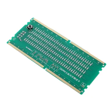 Тестовая карта DDR4, Слот для оперативной памяти, Светодиодный Анализатор ремонта настольной материнской платы, тестер