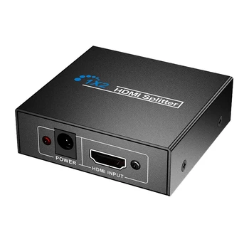 HDMI-разветвитель 1X2 с 1 портом на 2 HDMI-дисплея, дублирующий/ зеркальный USB-разветвитель (один вход на два выхода)