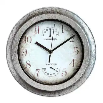 Необычные водонепроницаемые настенные часы Необычная кухня Стильные Креативные Круглые настенные часы в стиле Ретро Красивые бесшумные Reloj Pared Home Decor