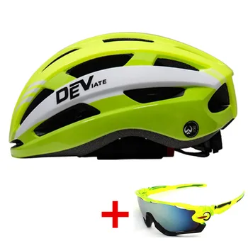 Велосипедный шлем DEV марки MTB для горных шоссейных велосипедов, Дышащая кепка для шоссейных гонок, велосипедный шлем, защитный велосипедный шлем