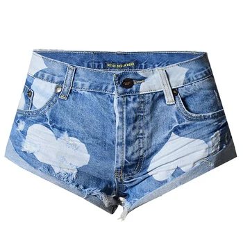 Сексуальные джинсовые шорты с попой, женские рваные джинсы, потертые женские мини-короткие брюки, клубная вечеринка с кисточками, уличная одежда, лето