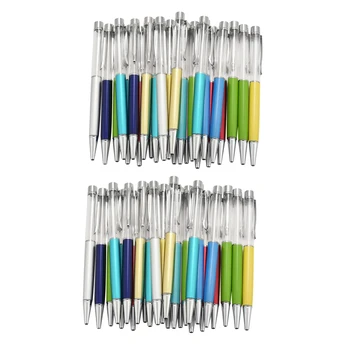 54 УПАКОВКИ разноцветных ручек из пустого тюбика, шариковые ручки 