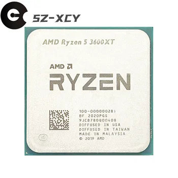 AMD Ryzen 5 3600XT R5 3600XT 3,8 ГГц Шестиядерный двенадцатипоточный процессор 7 НМ 95 Вт L3 = 32 М 100-000000281 Сокет AM4