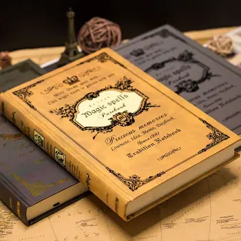 Европейский Ретро Толстый Волшебный Офисный блокнот Креативный Дневник формата А5 Классические подарки Канцелярские принадлежности для студентов