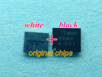 1 пара/лот микросхема с сенсорным экраном для Iphone 5S 5C белый U12 BCM5976C0KUB6G + черный 343S0645 U15