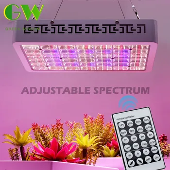 Интеллектуальное Управление Dimmable LED Grow Light 1000 Вт Регулируемая Фитолампа Полного Спектра для Выращивания Растений В Палатке для Выращивания Овощей SMD3030 с Таймером