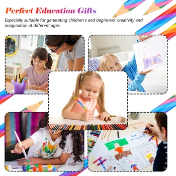 Упаковка из 8 разноцветных карандашей, школьный приз, канцелярские принадлежности для учителей, дети
