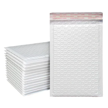 Высококачественные белые пузырьковые почтовые конверты для доставки и упаковки