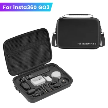 Жесткая сумка для хранения EVA для Insta360 GO3, водонепроницаемый чехол для переноски, коробка для защиты от падения, портативные аксессуары для камеры для большого пальца