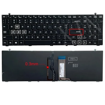 Клавиатура ноутбука с белой подсветкой из США Для Hasee Z7-KP5GA Z7M-KP5GA Z7-KP7GT Z7-KP7D2 KP7GC Z7-KP7EC T50 T50TI