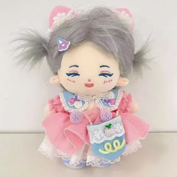 20-сантиметровая Хлопчатобумажная кукла в разной одежде Idol Star Dolls Милые мягкие плюшевые игрушки Cotton Baby Doll Plushies Коллекция фанатов игрушек