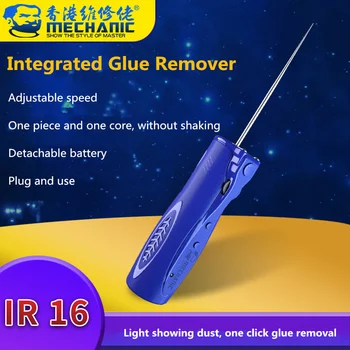Механик IR16 Экран мобильного телефона Инструмент для удаления клея OCA ЖК-дисплей Поляризованные чистящие средства С зеленой пылезащитной подсветкой