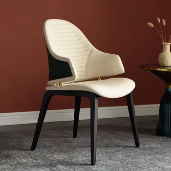 Скандинавские стулья для гостиной, портативное роскошное современное кресло для столовой, дизайнерская мебель для дома Cadeira Gamer MQ50KT
