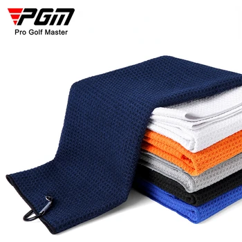 Полотенце для гольфа PGM, салфетка для клубной сумки, Вафельное Впитывающее Быстросохнущее Спортивное полотенце 40x60 см Плюс ZP041