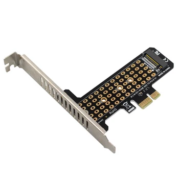 M.2 NVME К PCIe4.0 X1 Карта Адаптера Жесткого диска Поддержка PCIe X1 X4 X8 X16 Карта Преобразователя Интерфейса для SSD 2230/2242/2260/2280