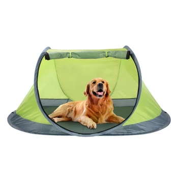 Наружная всплывающая пляжная палатка для домашних животных UV 50, мгновенное укрытие от солнца для собак