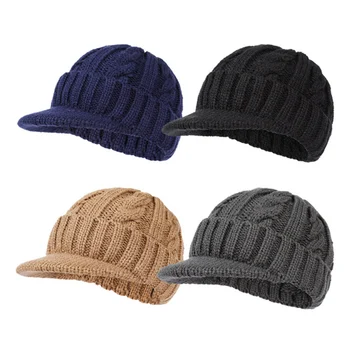 Мужские и женские шапочки, теплая шапка, эластичные зимние ветрозащитные охотничьи кепки с утиным язычком