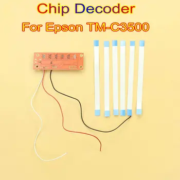 Декодер Микросхемы C3500 Для принтера Epson Decoding Kit Tool TM-C3500 SJIC22P Color Label Print Ic Chip Decoder C3500 Вспомогательная Часть