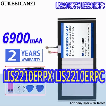 Аккумулятор GUKEEDIANZI Высокой емкости LIS2210ERPC LIS2210ERPX 6900 мАч для Sony Xperia SGP712 SGP771 1291-0052 Z4 Z 4 Tablet