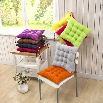 Мягкая подушка, Массивная подушка для стула, Квадратный коврик, Хлопковая обивка, Подушка для офиса, дома или автомобиля, подушка для шезлонга в саду.