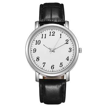Мужские часы 2023 Роскошный Модный Дизайн Кожаные Цифровые Кварцевые Темпераментные Мужские Часы Подарок Montre Homme Relogio Masculino часы