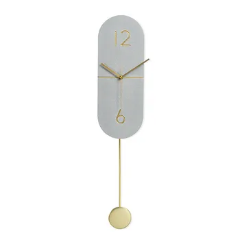 Скандинавские Минималистичные Настенные часы Креативные Художественные Часы Простая Кухня Гостиная Роскошное Украшение Бесшумные Настенные Часы Современный дизайн W6C
