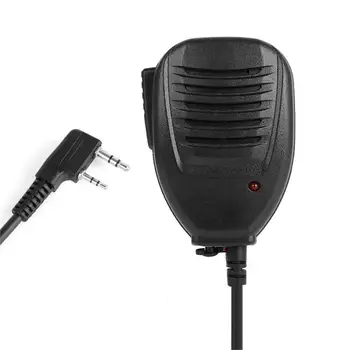 Микрофон для Портативного Микрофона Baofeng Radio Walkie Talkie Динамик для Двухстороннего Радио Pofung UV-5R UV-5RE Plus BF-888S UV-B5 UV-B6