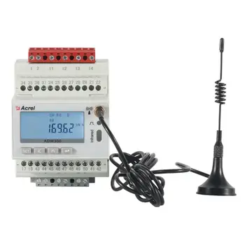 Трехфазный интеллектуальный счетчик энергии ADW300 /L LoRa Communication, Заводской мониторинг, направленная беспроводная связь